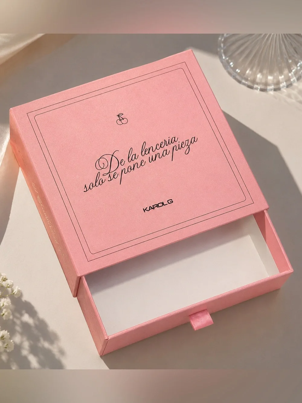 Karol G Pink Drawer Gift Box 💝
